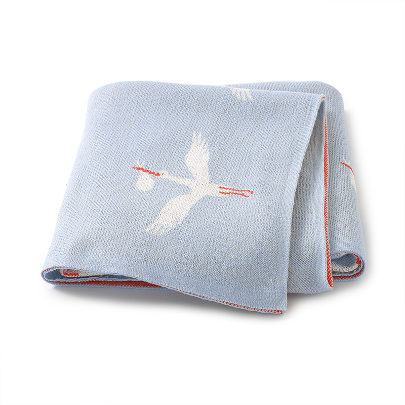 Baby Nursery Boy - Selimut bayi rajut kereta bayi bedong