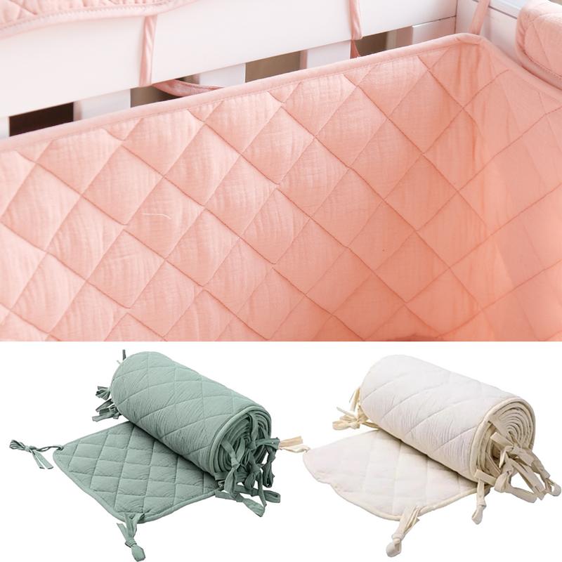 Baby Nursery Decor Girl - Bumper untuk tempat tidur bayi pagar