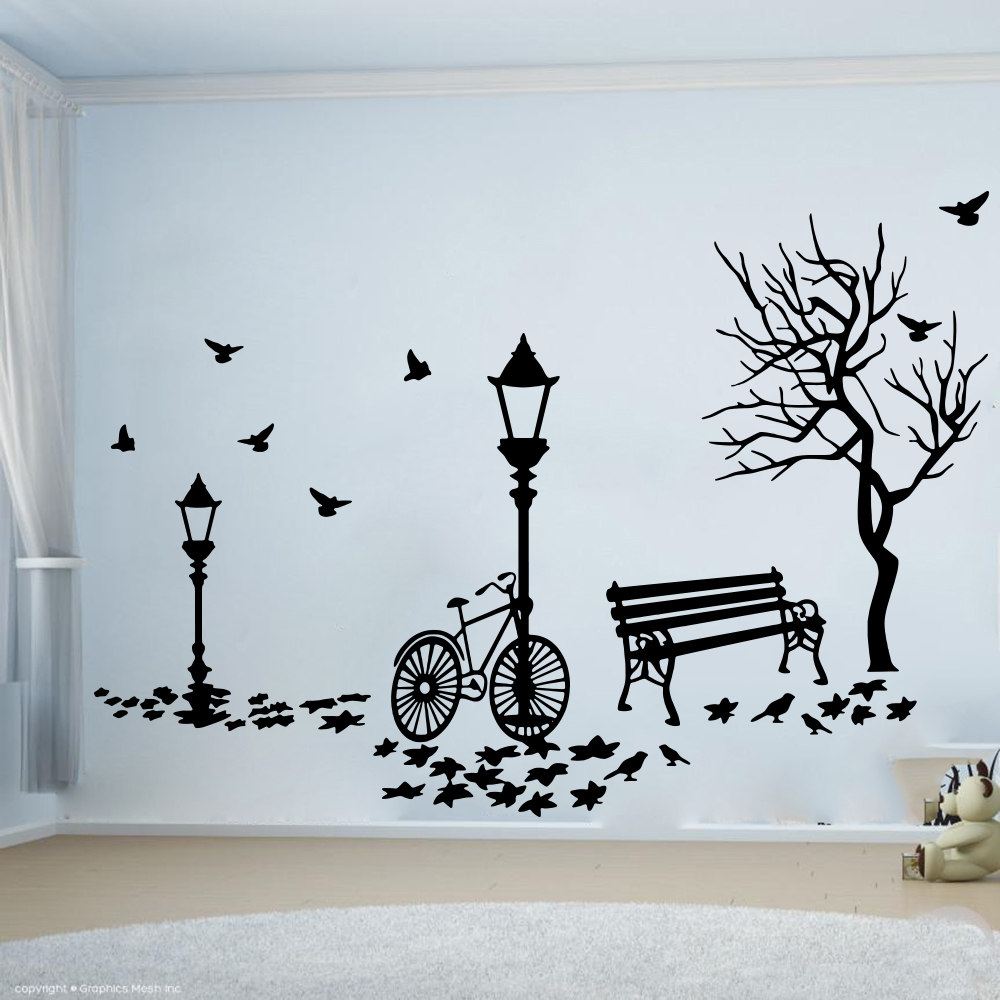 Stiker Dinding Lampu Jalan Poh - Baby Nursery Wall Lights ulasan dan harga