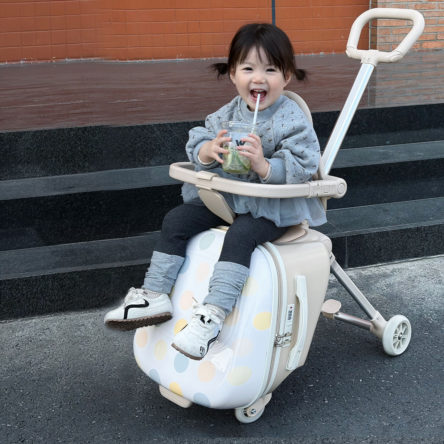 Koper Anak yang Dapat Dinaiki  - Baby Nursery Trolley ulasan dan harga
