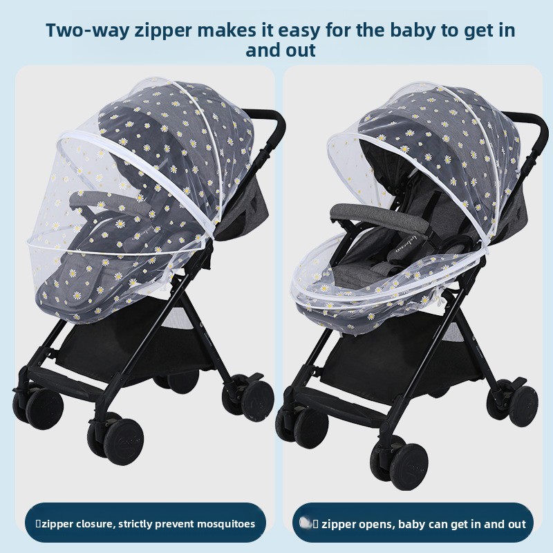 Penutup Jaring Nyamuk Universa - Baby Nursery Trolley ulasan dan harga