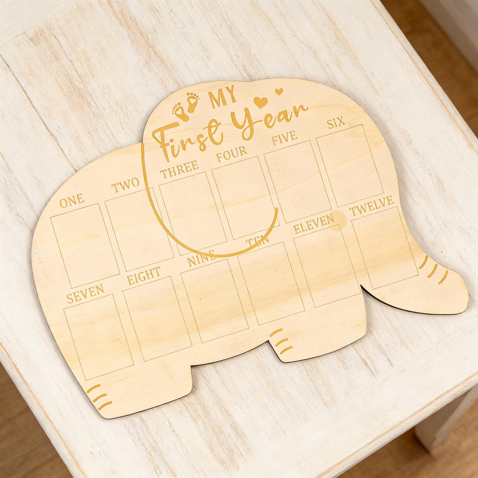 Papan Kenangan Kayu Kolase Fot - Baby Nursery Frames ulasan dan harga